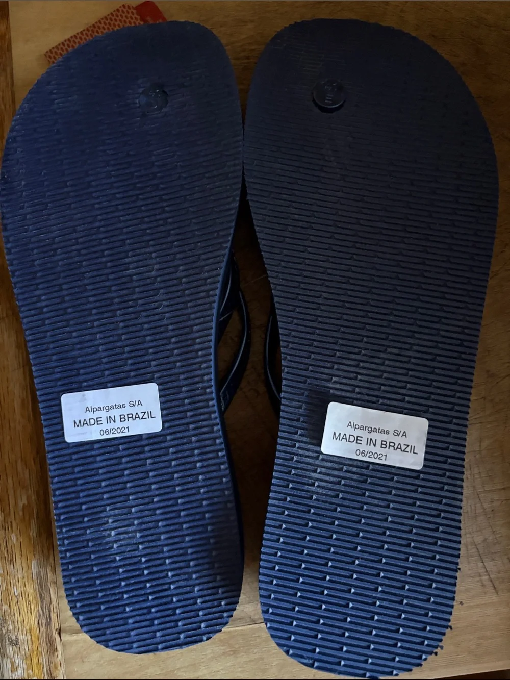 Havaianas Navy Blue Flip Flops